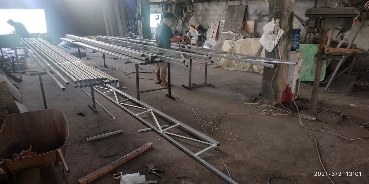 kanopi makodam - Dokumentasi Proyek
